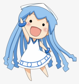 Squid Girl Png - Squid Girl Anime Png, Transparent Png, Free Download
