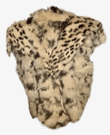 Ocelot Printed Rabbit Fur Vest - Fur Clothing, HD Png Download, Free Download