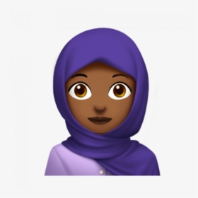 Hijab Emoji Png, Transparent Png, Free Download