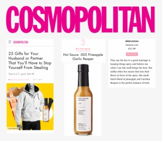 “25 Gifts For Your Husband Or Partner That You’ll Have - Cosmopolitan Magazine Logo, HD Png Download, Free Download