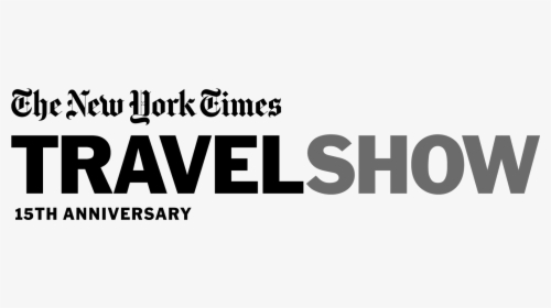 The New York Times Logo Png - New York Times Travel Show, Transparent Png, Free Download