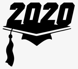 Custom Class Of 2020 Hat And Tassel Sticker - 2020 Graduation Clip Art, HD Png Download, Free Download