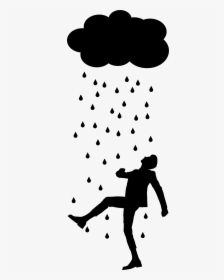 Silhouette , Png Download - Singing In The Rain Silhouette, Transparent Png, Free Download