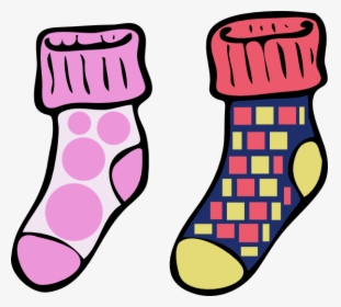 Socks8 Clip Art At Clker - Socks Clip Art, HD Png Download, Free Download