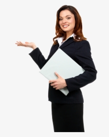 Transparent Business Woman Standing Png - Transparent Background Business Woman Png, Png Download, Free Download