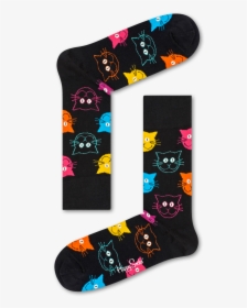 Product Image - Happy Socks Cats, HD Png Download, Free Download