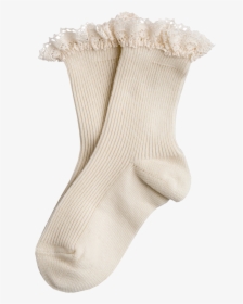 Top Lace Short White Socks Nami Boutique Jx39 - Sock, HD Png Download, Free Download