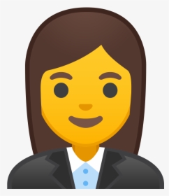 Woman Office Worker Icon - Mulher Emoji, HD Png Download, Free Download