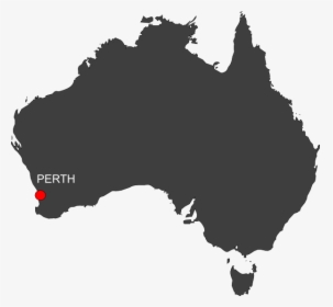 Transparent Location Clipart Png - Australia Map Clipart, Png Download, Free Download