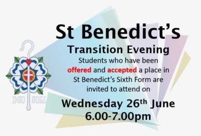 St Benedicts Transition2, HD Png Download, Free Download