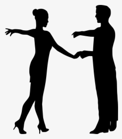 Transparent Couple Silhouette Png - Salsa Dance Icon Png, Png Download, Free Download