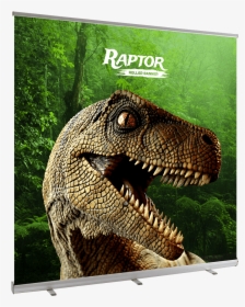 Raptor Hero 2000mm 2015 - Raptor Roller Banner, HD Png Download, Free Download