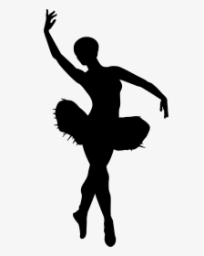 Free Ballet Cliparts Download - Ballerina Silhouette Transparent, HD Png Download, Free Download