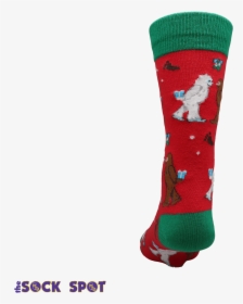 Mythical Kissmas Christmas Socks By Socksmith"  Class= - Sock, HD Png Download, Free Download