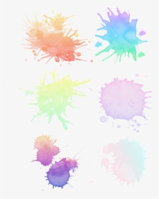 Transparent Using Clipart For Commercial Use - สี น้ำ หมึก ฟ้า, HD Png Download, Free Download