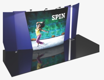 Spin Trade Show Banner - Led-backlit Lcd Display, HD Png Download, Free Download