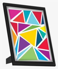 Abstract Colorful Triangles, HD Png Download, Free Download