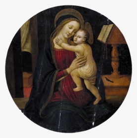 Arcangelo Di Jacopo Del Sellaio Virgen Con Niño - Arcangelo Di Jacopo Del Sellaio, HD Png Download, Free Download