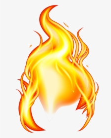 Yellow Flame Effect Element Png Download - Real Png Fire Effect, Transparent Png, Free Download