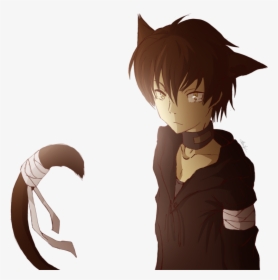 Boy And Png Images Pluspng Young By - Anime Boy With Cat Ears, Transparent Png, Free Download