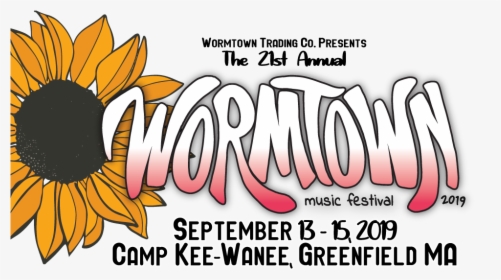 Wormtown 2019 Header Live Music Blog - Mad Skillet, HD Png Download, Free Download