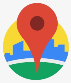 Location Clipart Google Map - Google Maps Destination Point, HD Png Download, Free Download
