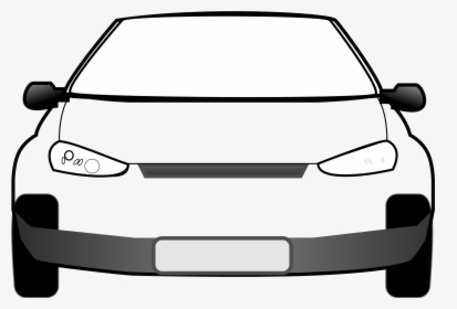 Race Car Png Profile View - Black And White Car Clipart, Transparent Png, Free Download