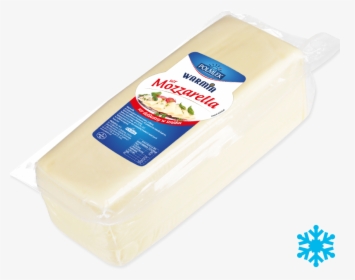 » Mozzarella Warmia Cheese Block - Galbani Mozzarella Block Cheese, HD Png Download, Free Download