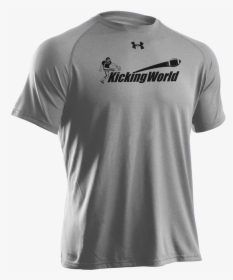 Under Armour Heather Gray Shirt - Under Armour Shirt Transparent, HD Png Download, Free Download