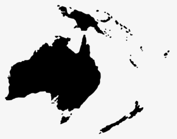 Silh Imagen Icono Gt - Asia Pacific Map Outline, HD Png Download, Free Download