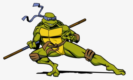 Michelangelo Ninja Turtle Cartoon Donatello Face - "teenage Mutant Ninja Turtles" (1987), HD Png Download, Free Download