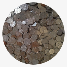 A Pile Of Coins - Dime, HD Png Download, Free Download