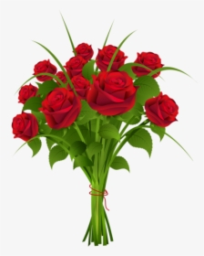 Buque De Rosa Vermelha - Flower Bouquet Transparent Background, HD Png Download, Free Download