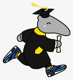 The Check-in Location For All Graduating Students Will - Peter The Anteater Cartoon, HD Png Download, Free Download