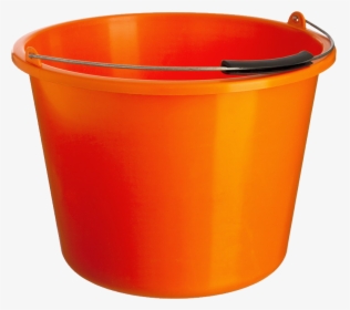 Container - Orange Bucket Png, Transparent Png, Free Download