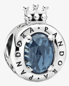Blue Sparkling Crown O Charm, HD Png Download, Free Download