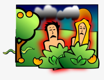 Adam And Eve Sin Clipart, HD Png Download, Free Download