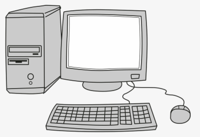 Blank Computer Screen Cartoon, HD Png Download, Free Download