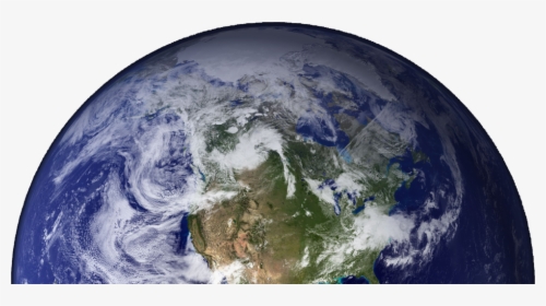 Earth-half - Half Of The Earth, HD Png Download, Free Download