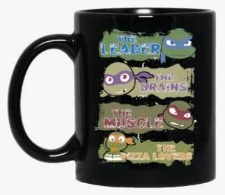Ninja Turtles Mug The Leader The Brains The Muscle - Don T Be A Twatwaffle Mug, HD Png Download, Free Download