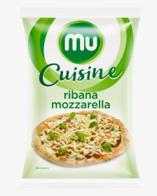 Mu Cuisine Grated Mozzarella - Pizza, HD Png Download, Free Download