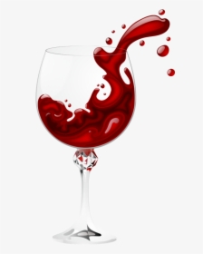 #mq #red #vine #glass #splash - Wine Glass Vector Png, Transparent Png, Free Download