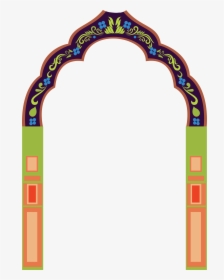 Transparent Crowbar Clipart - Hindu Temple Border Designs, HD Png Download, Free Download