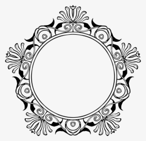Photo Of Mirror Frame Vector File 263 Transpapng - Design Circle Vector Png, Transparent Png, Free Download