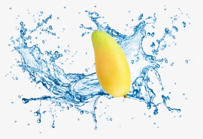 Splash Clipart Water Spray - Fruit Water Splash Png, Transparent Png, Free Download