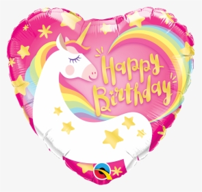 Happy Birthday Unicorn Balloon, HD Png Download, Free Download