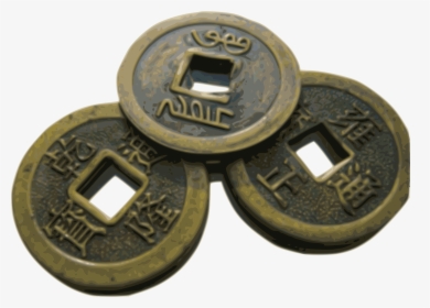 Transparent Coins Png - Chinese Coin With Square Hole Meaning, Png Download, Free Download