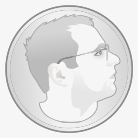 Me As A Coin Clipart Png - Circle, Transparent Png, Free Download