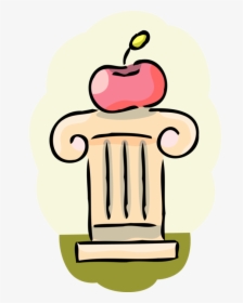 Vector Illustration Of Education And Learning Apple, HD Png Download, Free Download