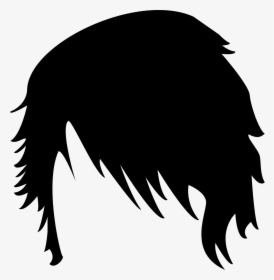 Short Dark Male Hair Shape Comments - Png Male Hair, Transparent Png, Free Download
